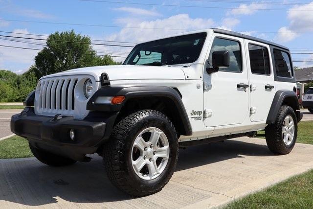 used 2020 Jeep Wrangler Unlimited car, priced at $23,900