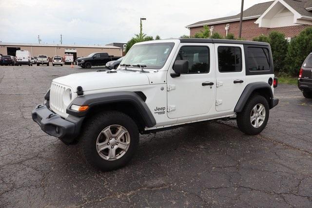 used 2020 Jeep Wrangler Unlimited car, priced at $22,900