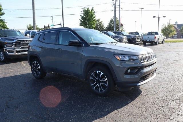 used 2022 Jeep Compass car, priced at $24,500