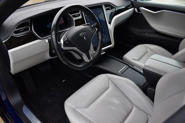 used 2016 Tesla Model S car, priced at $18,000