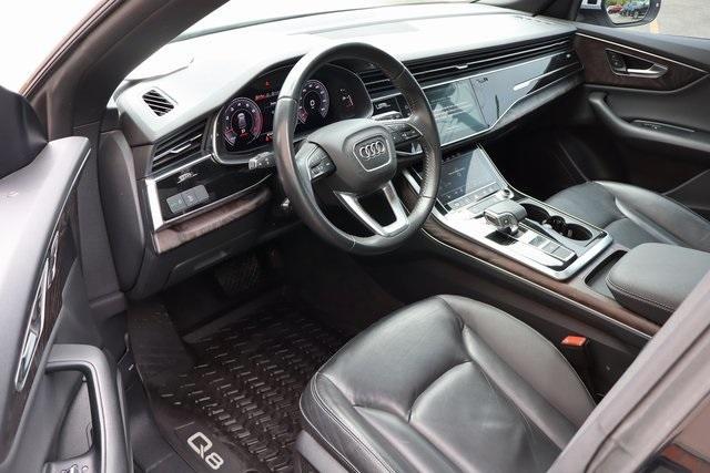 used 2020 Audi Q8 car, priced at $32,500