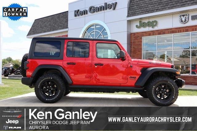 used 2021 Jeep Wrangler Unlimited car, priced at $32,900