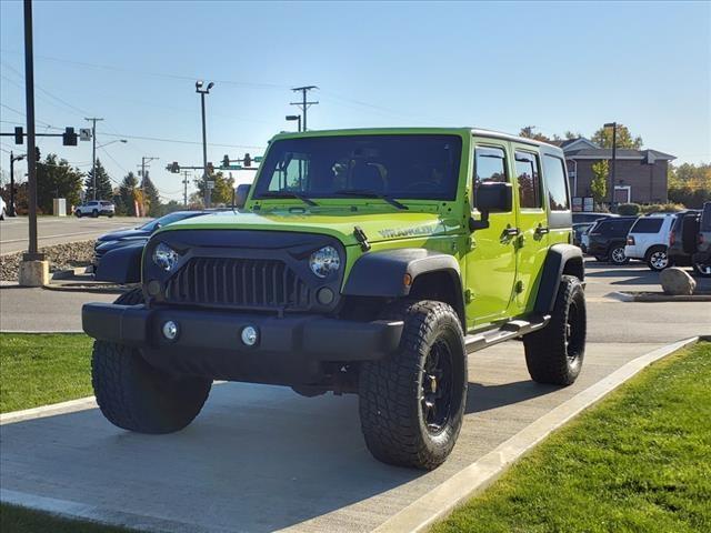 used 2016 Jeep Wrangler Unlimited car, priced at $18,902