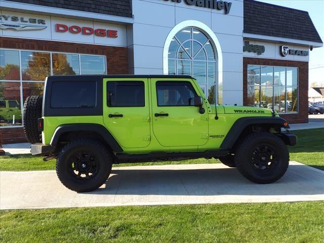 used 2016 Jeep Wrangler Unlimited car, priced at $18,396