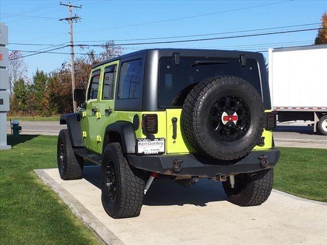 used 2016 Jeep Wrangler Unlimited car, priced at $18,396