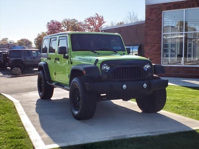 used 2016 Jeep Wrangler Unlimited car, priced at $18,396