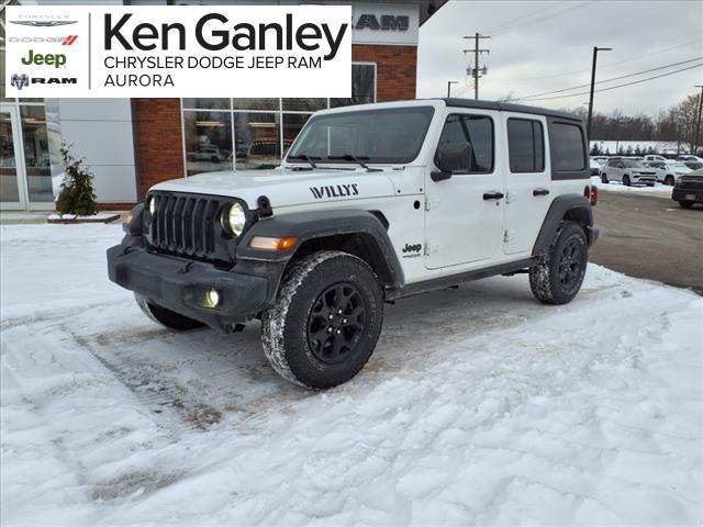 used 2020 Jeep Wrangler Unlimited car, priced at $26,222