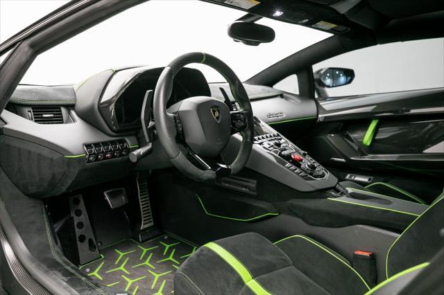 used 2021 Lamborghini Aventador SVJ car, priced at $899,000