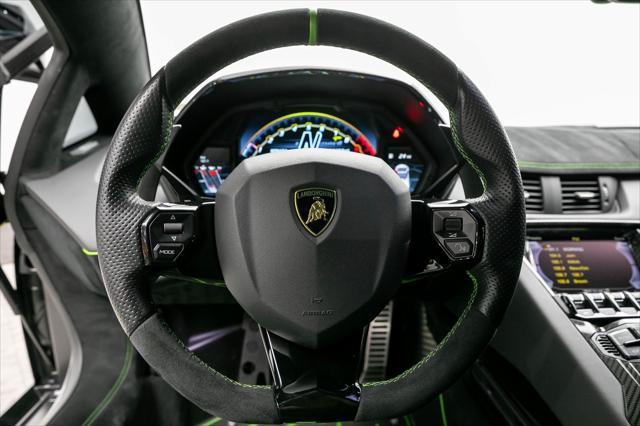 used 2021 Lamborghini Aventador SVJ car, priced at $899,000