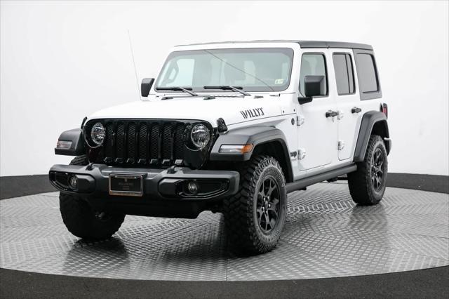 used 2021 Jeep Wrangler Unlimited car, priced at $27,888