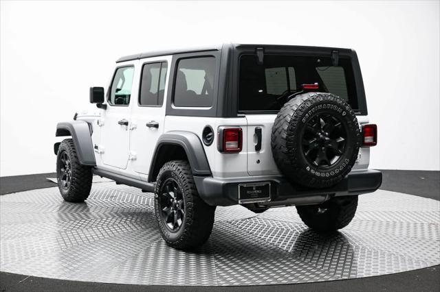 used 2021 Jeep Wrangler Unlimited car, priced at $27,888