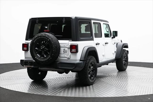 used 2021 Jeep Wrangler Unlimited car, priced at $27,888