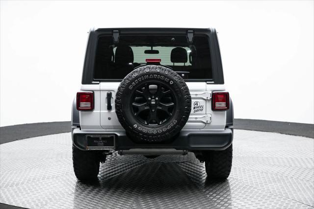 used 2021 Jeep Wrangler Unlimited car, priced at $27,888