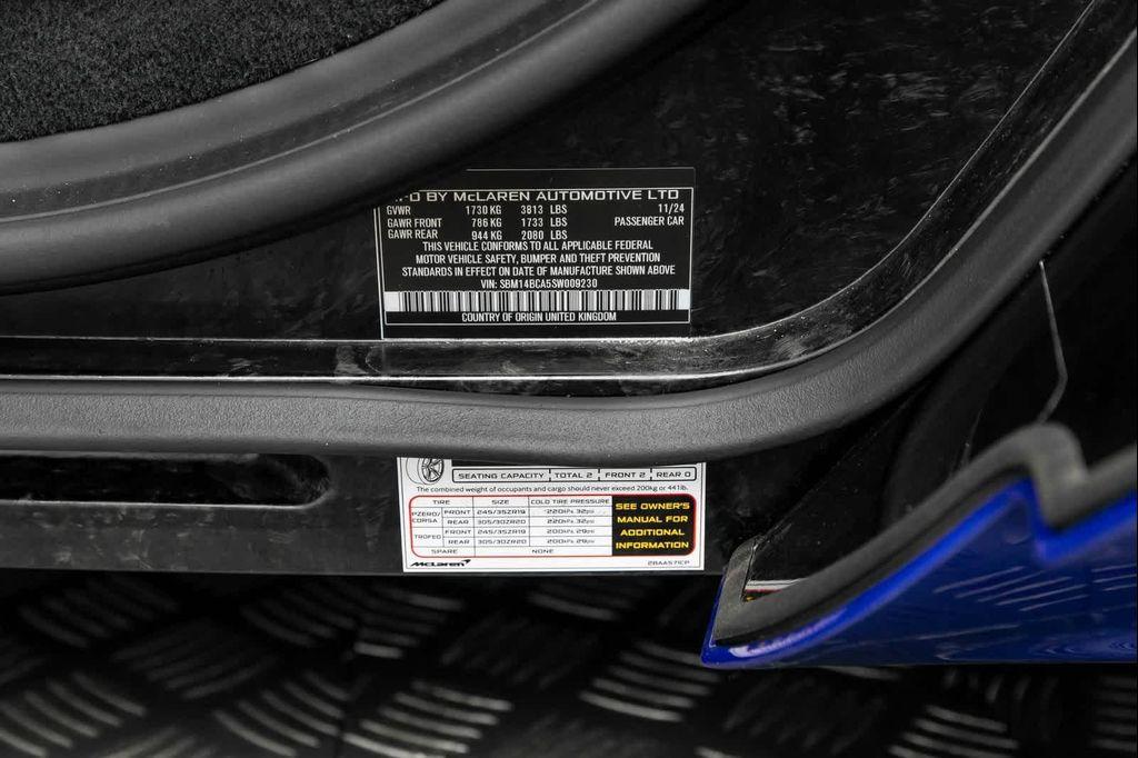 new 2025 McLaren 750S car, priced at $497,930