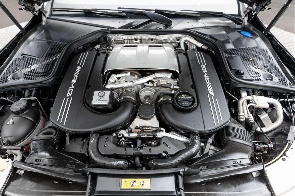 used 2019 Mercedes-Benz AMG C 63 car, priced at $57,495