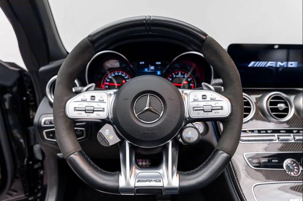 used 2019 Mercedes-Benz AMG C 63 car, priced at $57,495