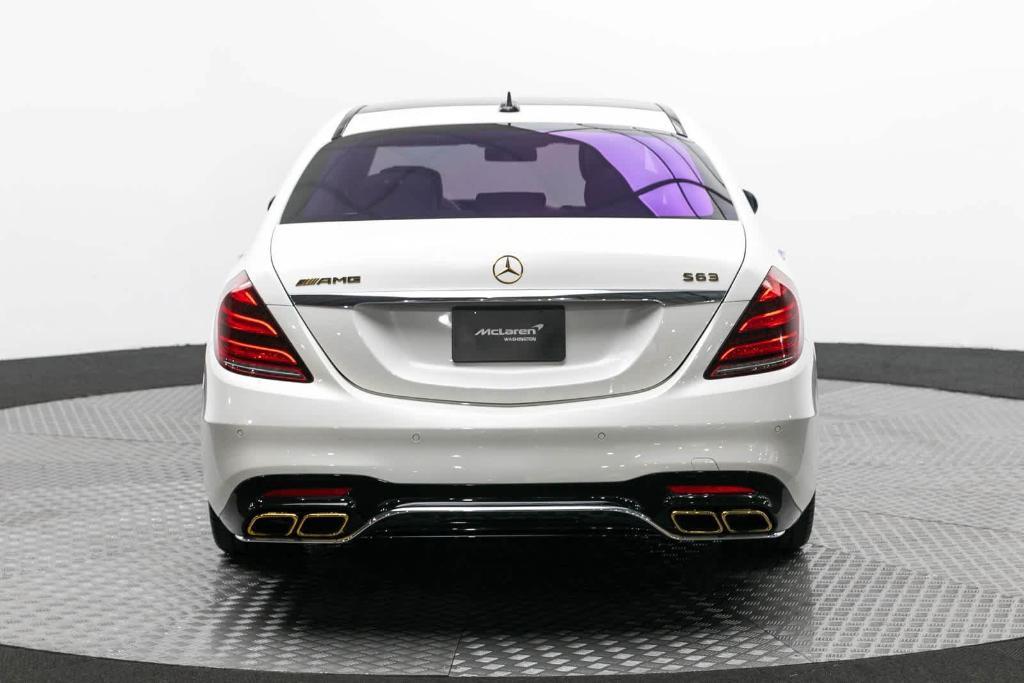 used 2020 Mercedes-Benz AMG S 63 car, priced at $83,252