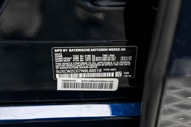 used 2022 BMW X7 car, priced at $49,999
