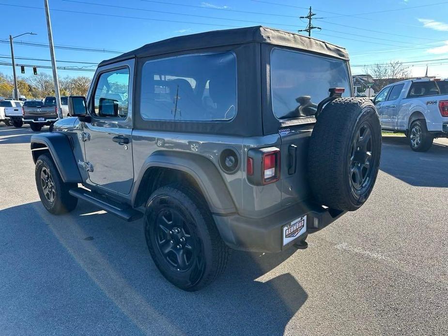 used 2021 Jeep Wrangler car, priced at $23,900