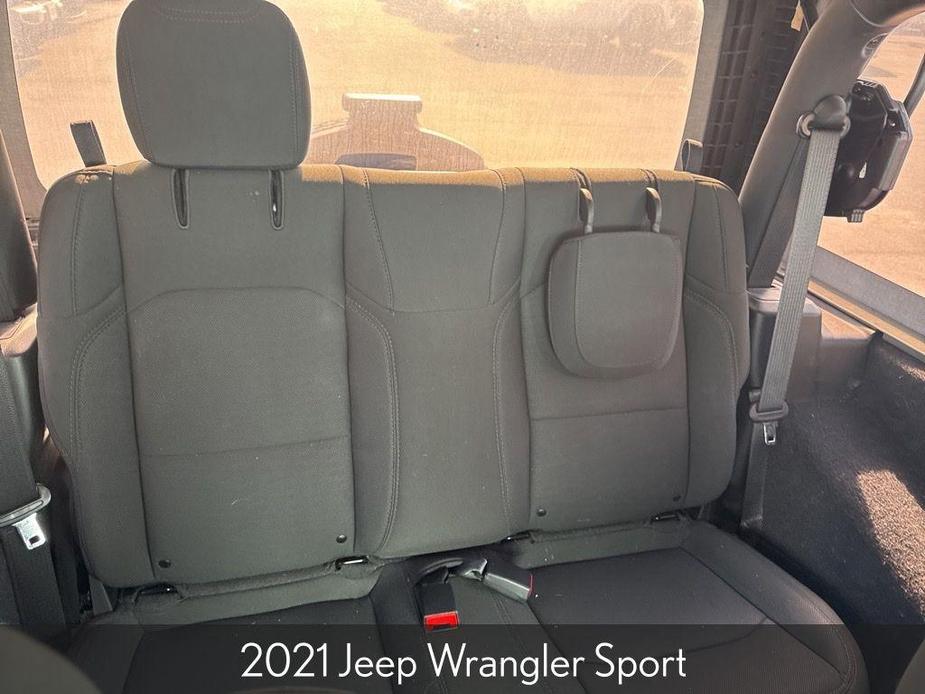 used 2021 Jeep Wrangler car, priced at $24,900