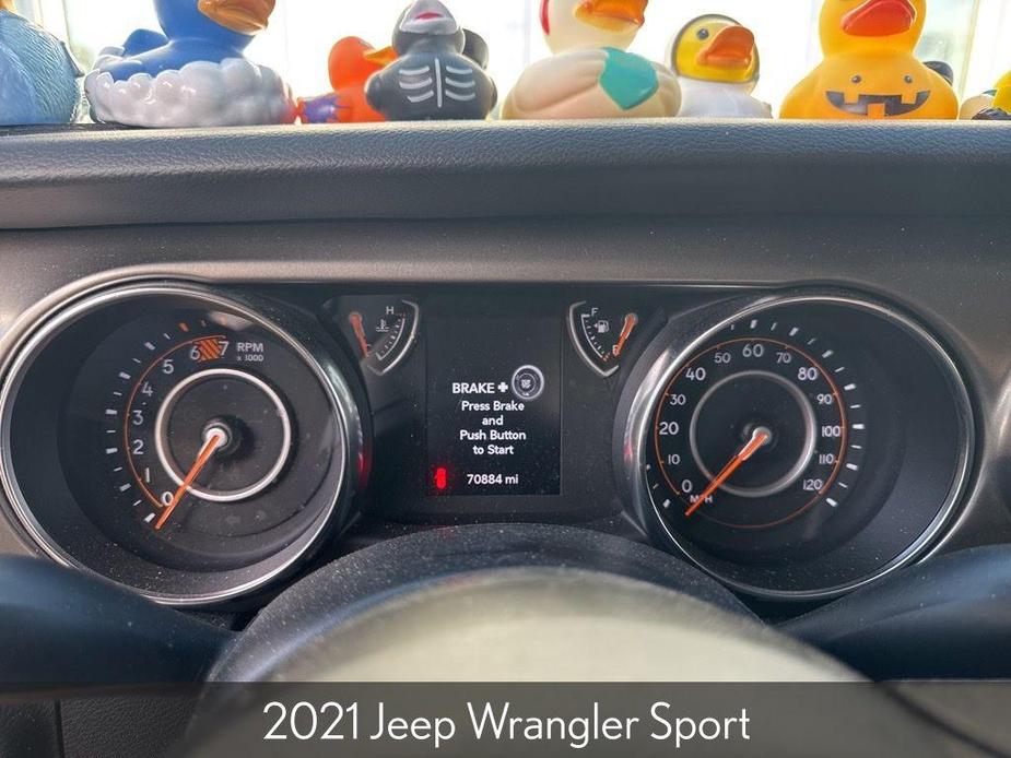 used 2021 Jeep Wrangler car, priced at $24,900