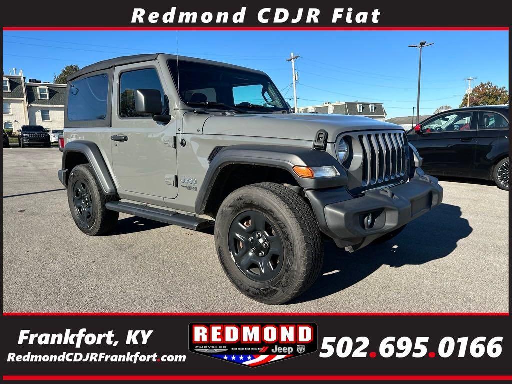 used 2021 Jeep Wrangler car, priced at $23,706