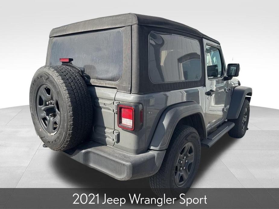 used 2021 Jeep Wrangler car, priced at $24,900