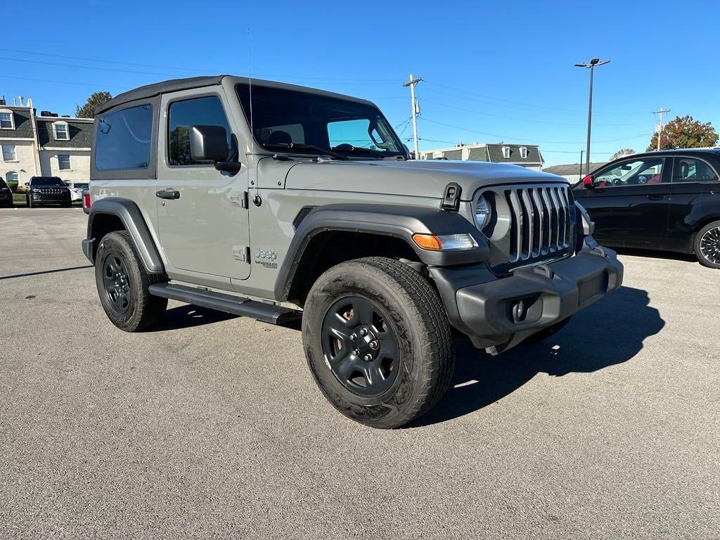 used 2021 Jeep Wrangler car, priced at $23,900