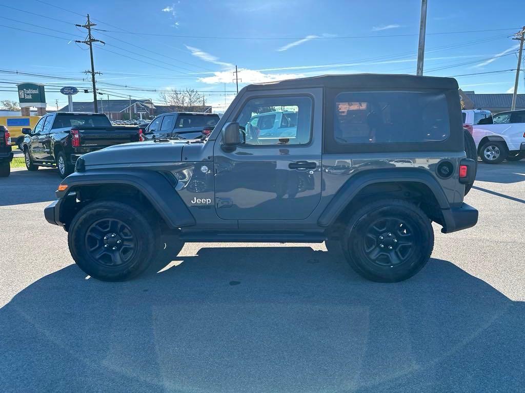 used 2021 Jeep Wrangler car, priced at $23,900