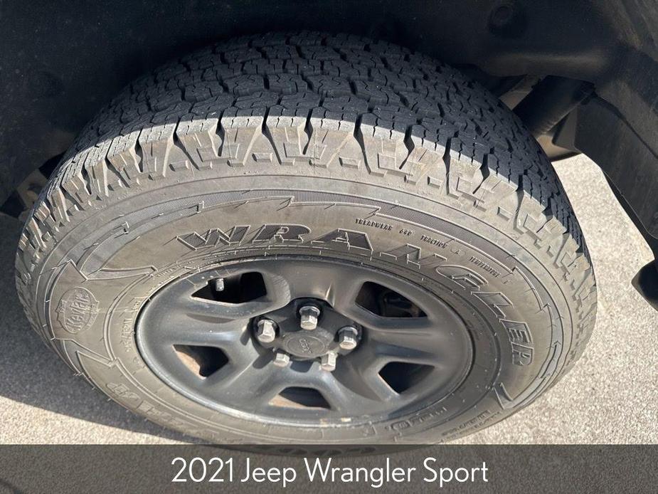 used 2021 Jeep Wrangler car, priced at $24,900