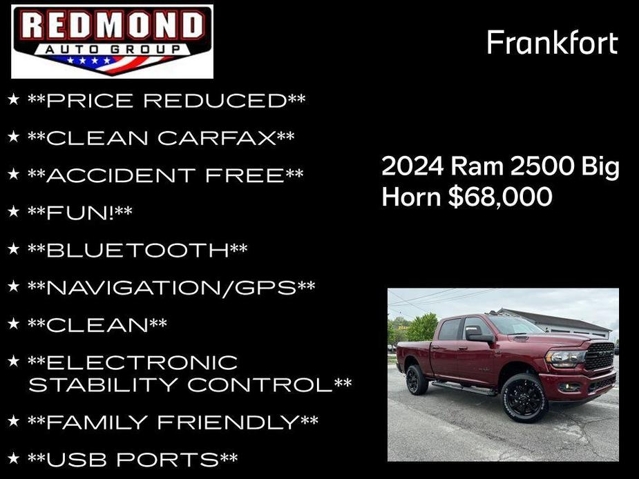 new 2024 Ram 2500 car, priced at $68,000