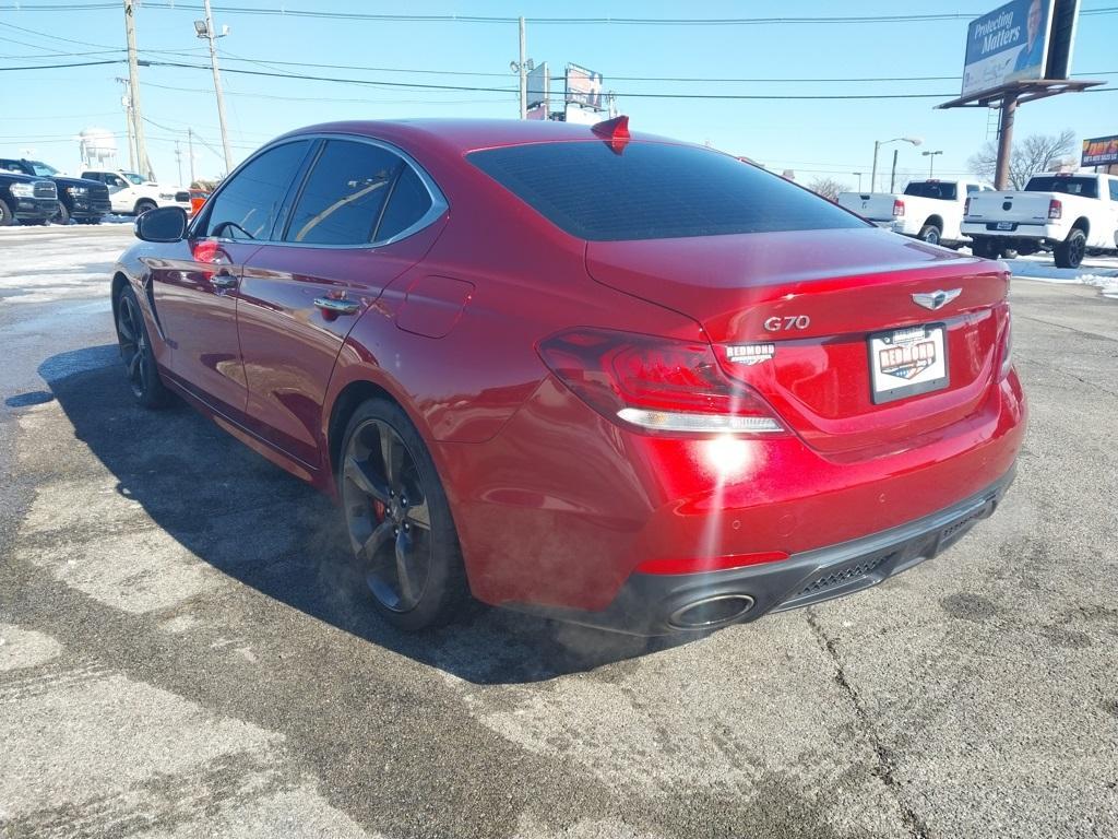 used 2019 Genesis G70 car, priced at $24,000