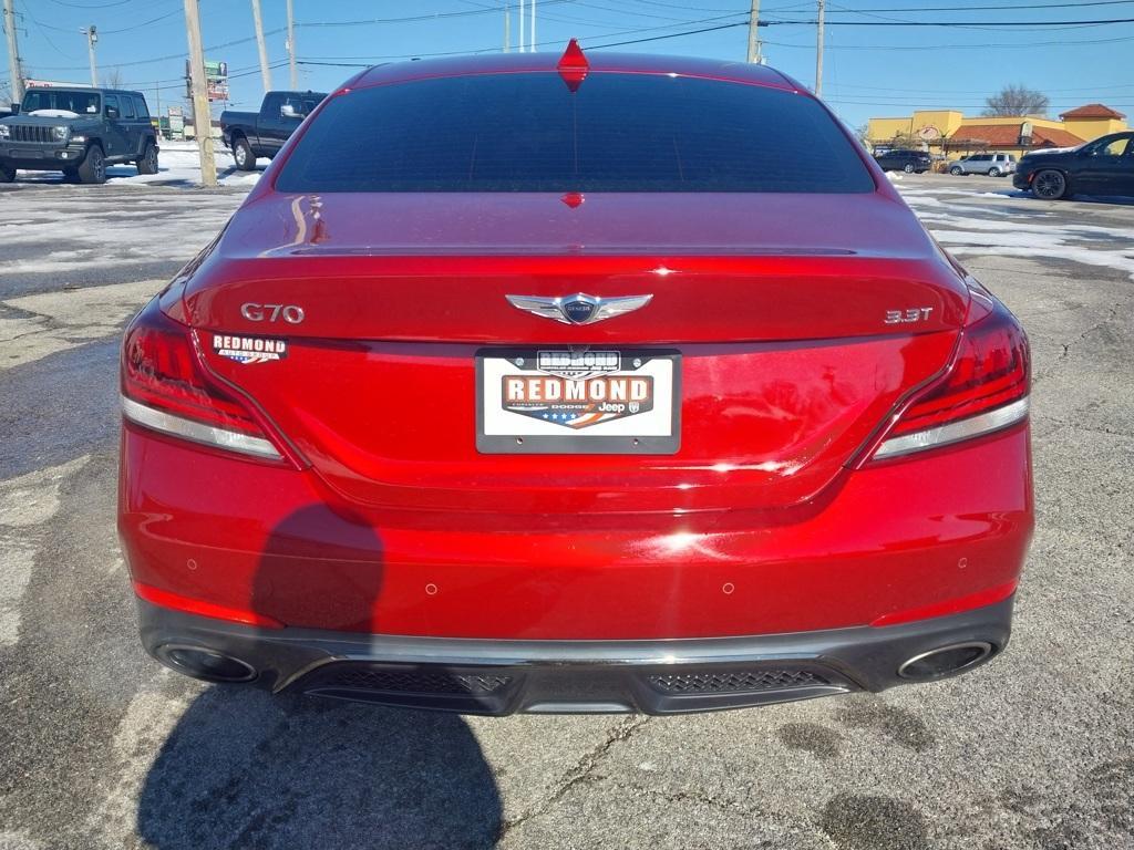 used 2019 Genesis G70 car, priced at $24,000