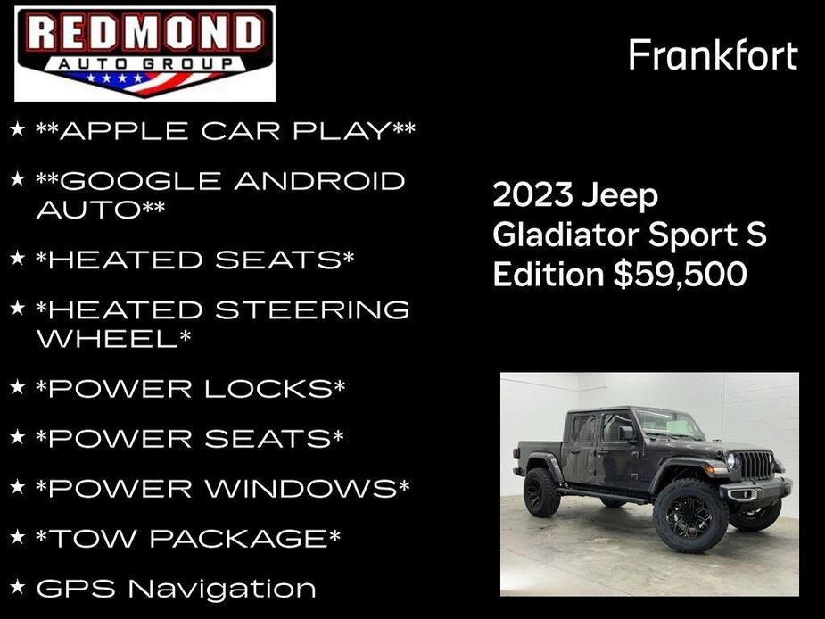 new 2023 Jeep Gladiator car, priced at $59,500