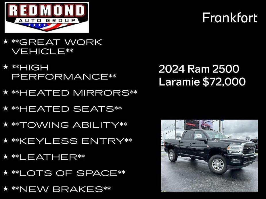 new 2024 Ram 2500 car, priced at $72,000