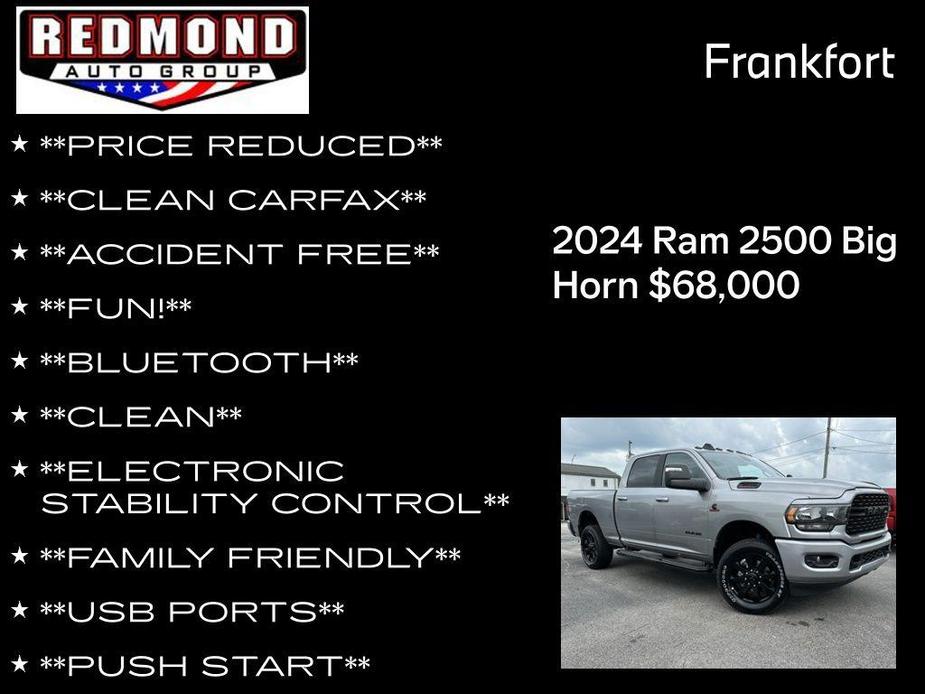 new 2024 Ram 2500 car, priced at $68,000