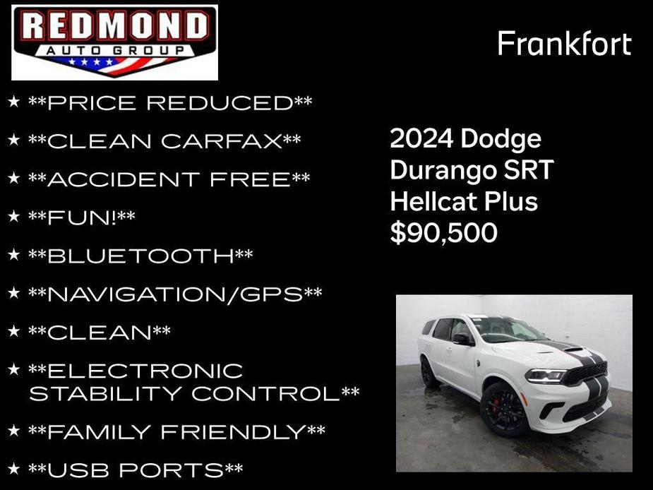 new 2024 Dodge Durango car, priced at $90,500