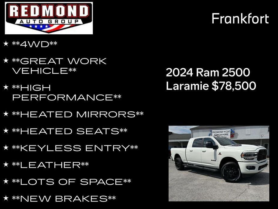 new 2024 Ram 2500 car, priced at $78,500