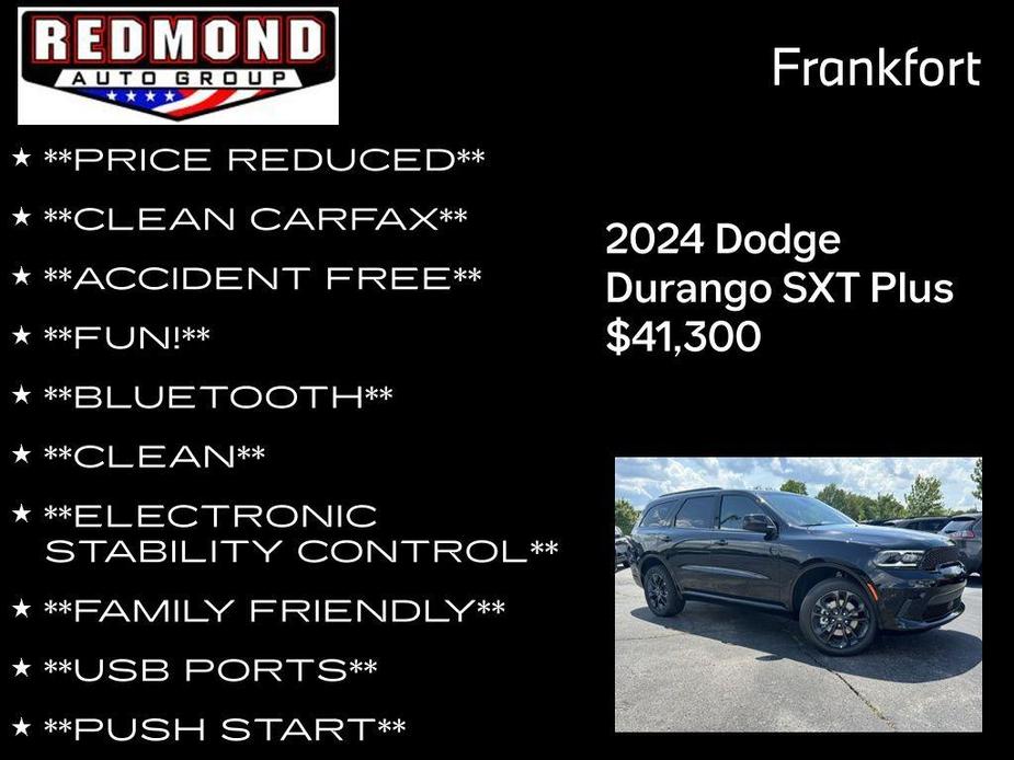 new 2024 Dodge Durango car, priced at $41,300