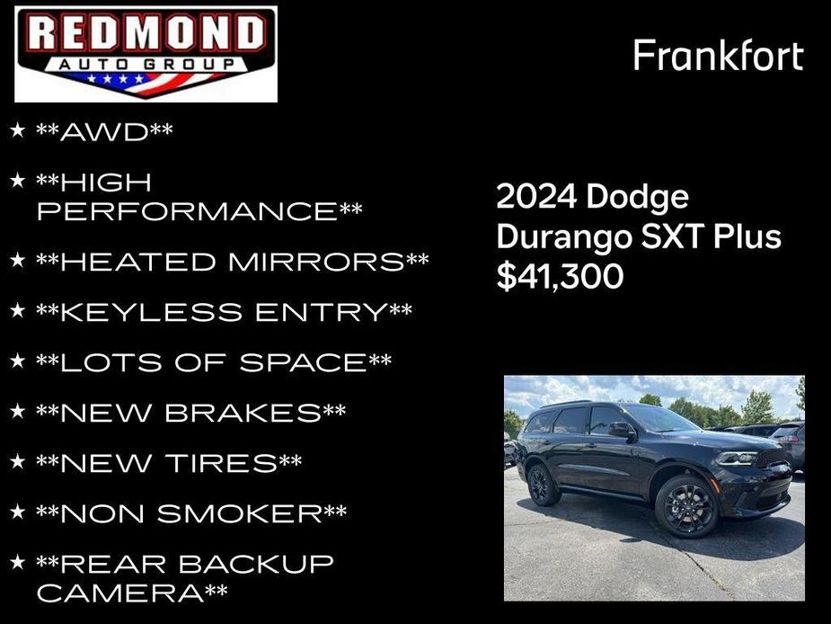 new 2024 Dodge Durango car, priced at $41,300