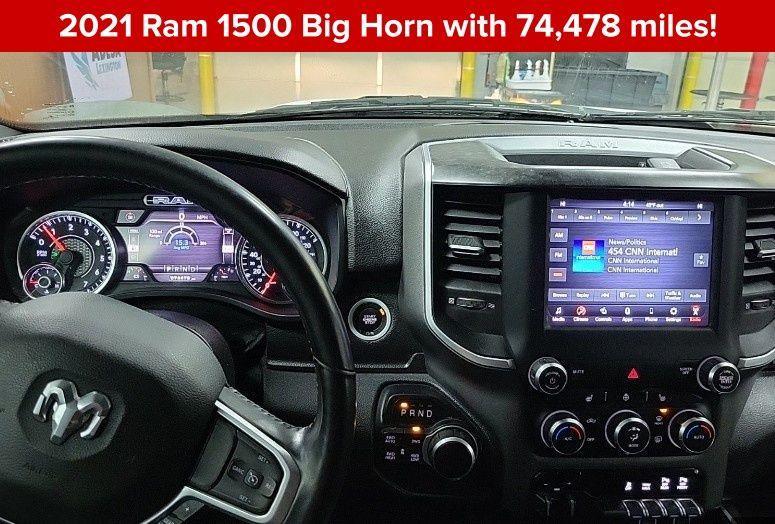 used 2021 Ram 1500 car, priced at $28,900