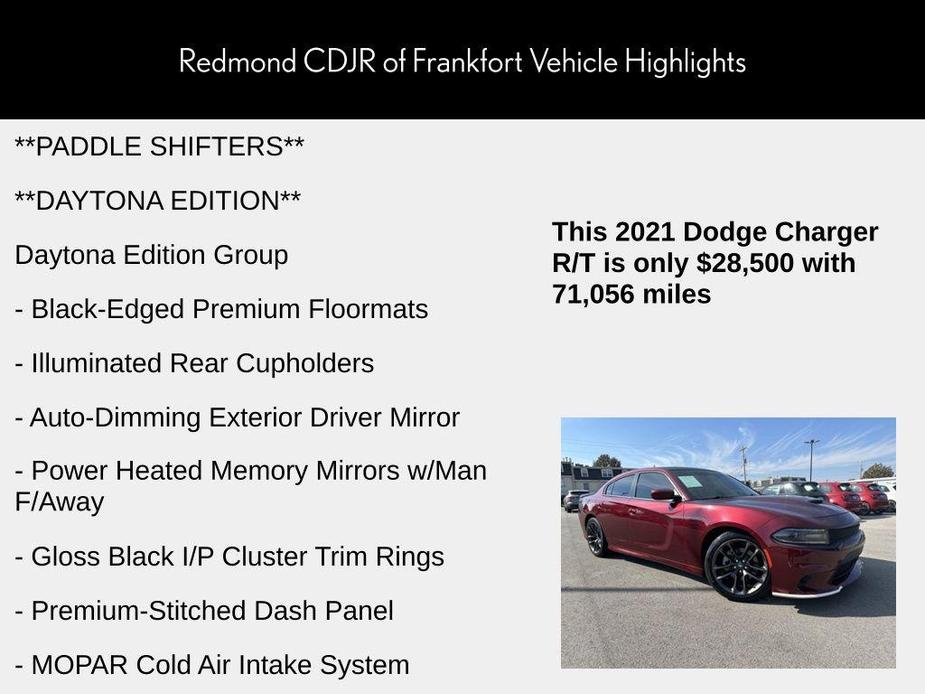 used 2021 Dodge Charger car, priced at $28,500