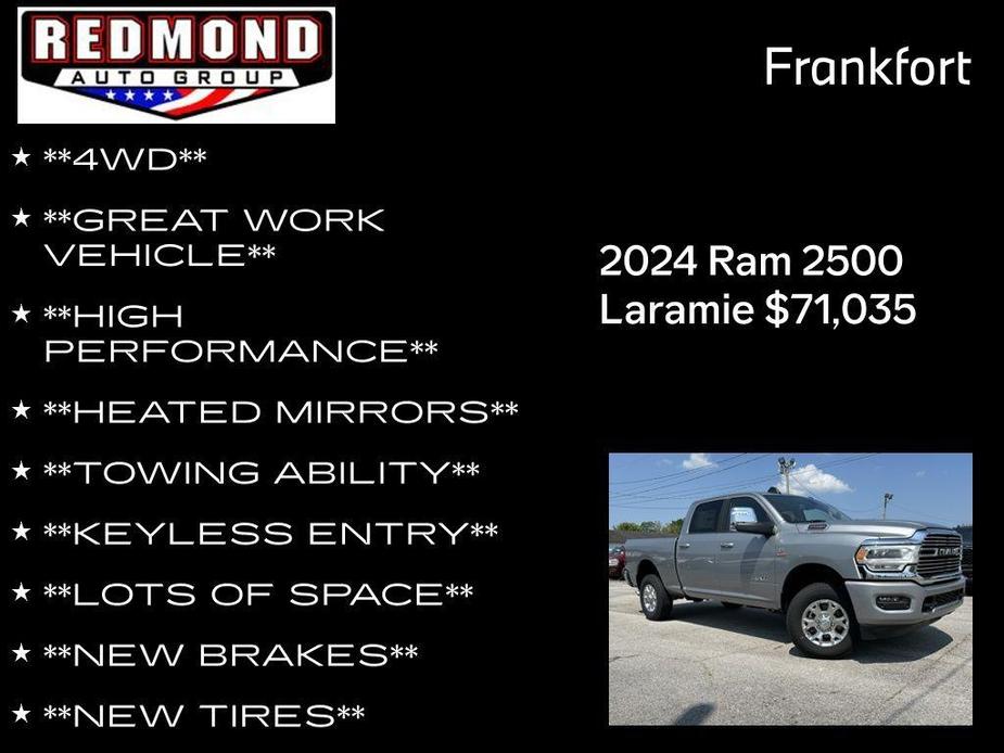 new 2024 Ram 2500 car, priced at $71,035