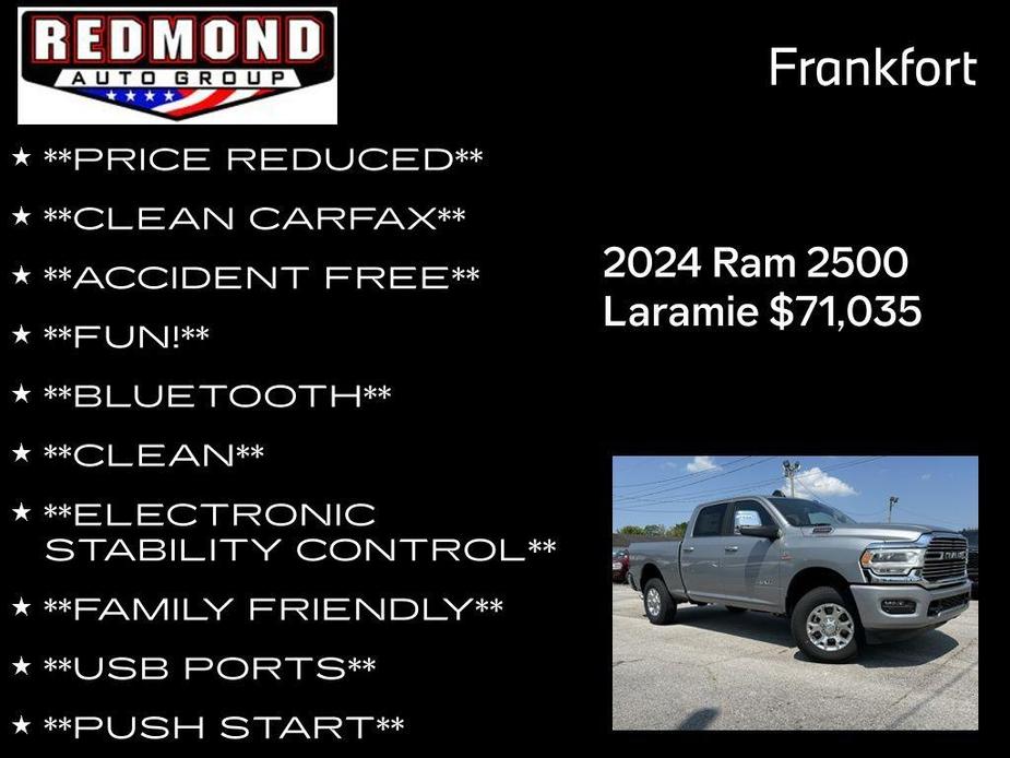 new 2024 Ram 2500 car, priced at $71,035