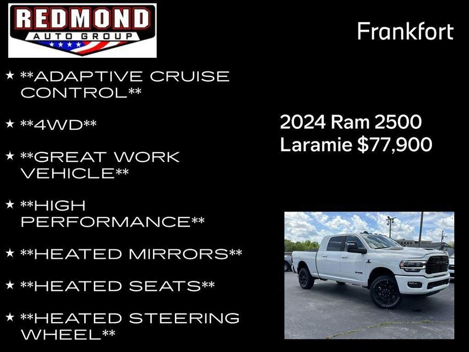 new 2024 Ram 2500 car, priced at $77,900