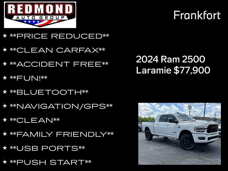 new 2024 Ram 2500 car, priced at $77,900