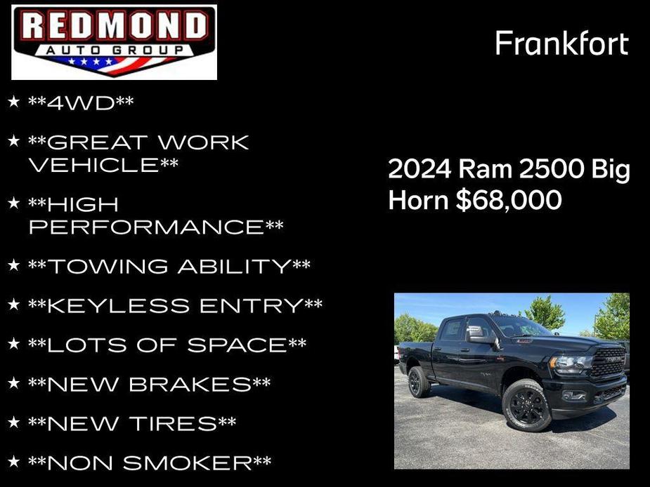 new 2024 Ram 2500 car, priced at $68,000