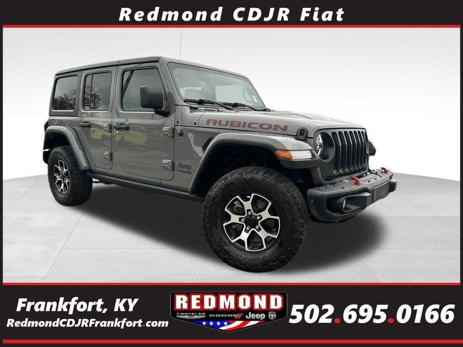 used 2021 Jeep Wrangler Unlimited car, priced at $33,500