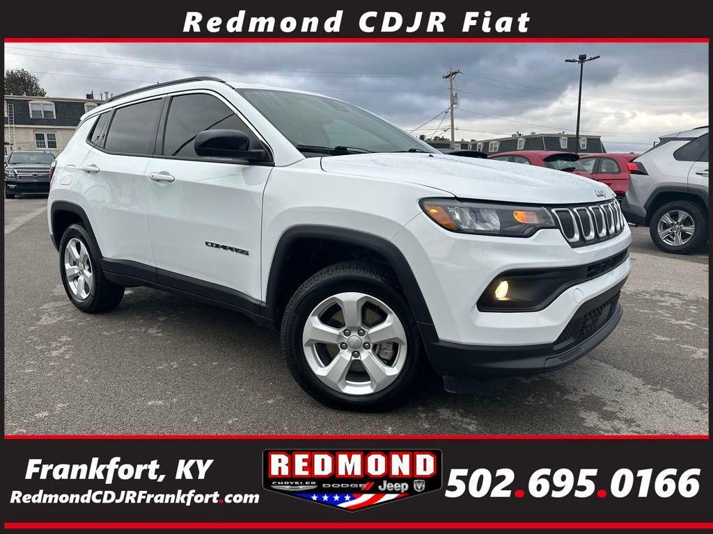 used 2022 Jeep Compass car, priced at $20,000