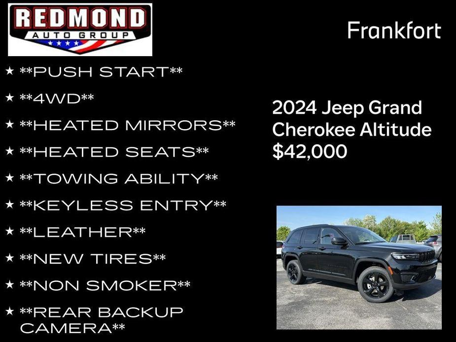 new 2024 Jeep Grand Cherokee car, priced at $42,000